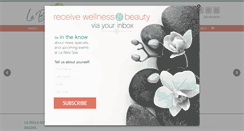 Desktop Screenshot of labellaspa.com